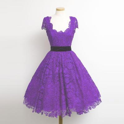 Charming Full Lace Homecoming Dress, Party Dress