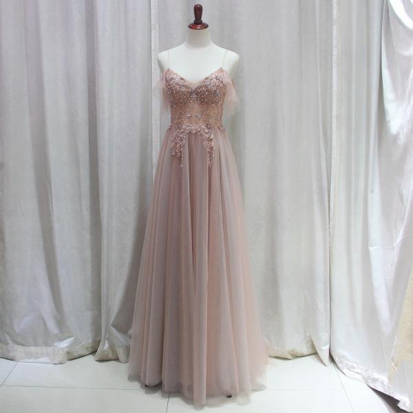 Gorgeous Tulle Prom Dresses With Crystals - Scoop Long Evening Gowns